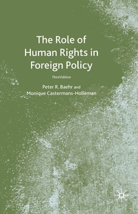 Enlarge image Cover: The Role of Human Rights in Foreign Policy - Palgrave Macmillan