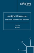 Cover: Immigrant Businesses - Palgrave Macmillan