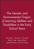 Cover: The Genetic and Environmental Origins of Learning Abilities and Disabilities in the Early School Years - Wiley