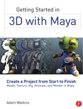 Cover: Getting Started in 3D with Maya - Focal Press