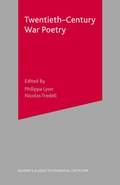 Cover: Twentieth-Century War Poetry - Red Globe Press