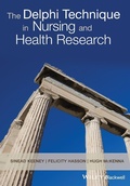 Cover: The Delphi Technique in Nursing and Health Research - Wiley