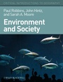Cover: Environment and Society - Wiley-Blackwell