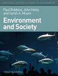 Cover: Environment and Society - Wiley-Blackwell