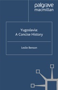 Cover: Yugoslavia - Palgrave Macmillan