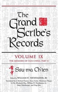 Enlarge image Cover: The Grand Scribe's Records, Volume IX - Indiana University Press
