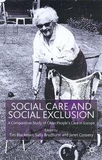 Abbildung von: Social Care and Social Exclusion - Palgrave Macmillan