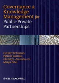 Enlarge image Cover: Governance and Knowledge Management for Public-Private Partnerships - Wiley
