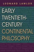 Cover: Early Twentieth-Century Continental Philosophy - Indiana University Press
