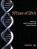 Cover: 50 Years of DNA - Palgrave MacMillan