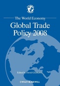 Cover: The World Economy - Wiley