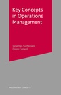 Cover: Key Concepts in Operations Management - Red Globe Press