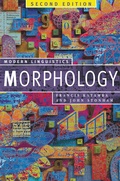 Cover: Morphology - Red Globe Press