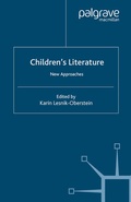 Cover: Children's Literature - Palgrave Macmillan
