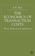 Cover: E.Book;Economics Transaction Costs - Palgrave MacMillan