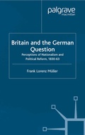Cover: Britain and the German Question - Palgrave Macmillan