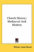 Cover: Church History - Kessinger Publishing Co
