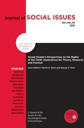 Cover: Young Peoples Perspectives on the Rights of the Child - Wiley