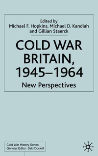 Enlarge image Cover: Cold War Britain - Palgrave Macmillan
