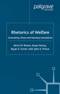 Cover: Rhetorics of Welfare - Palgrave Macmillan