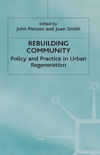 Enlarge image Cover: Rebuilding Community - Palgrave Macmillan