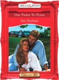 Enlarge image Cover: One Ticket To Texas - Mills & Boon