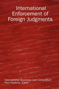 Cover: International Enforcement of Foreign Judgments - Lulu.com