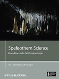 Cover: Speleothem Science - Wiley-Blackwell