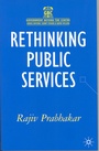 Cover: Rethinking Public Services - Red Globe Press