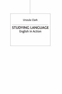 Abbildung von: Studying Language - Red Globe Press