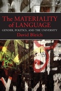 Cover: The Materiality of Language - Indiana University Press