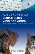 Cover: Canine and Feline Dermatology Drug Handbook - Wiley-Blackwell