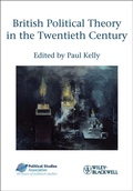 Cover: British Political Theory in the Twentieth Century - Wiley