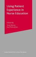 Cover: Using Patient Experience in Nurse Education - Red Globe Press