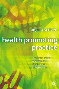 Enlarge image Cover: Health Promoting Practice - Red Globe Press