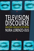 Cover: Television Discourse - Red Globe Press