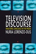 Cover: Television Discourse - Red Globe Press