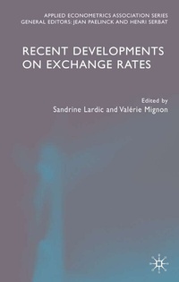 Enlarge image Cover: Recent Developments on Exchange Rates - Palgrave Macmillan