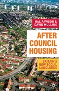 Cover: After Council Housing - Red Globe Press