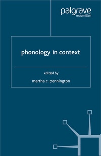 Abbildung von: Phonology in Context - Palgrave Macmillan