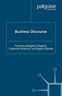 Abbildung von: Business Discourse - Palgrave Macmillan