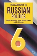 Cover: Developments in Russian Politics - Palgrave MacMillan