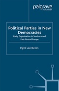 Cover: Political Parties in New Democracies - Palgrave Macmillan