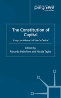 Cover: The Constitution of Capital - Palgrave Macmillan