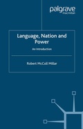 Cover: Language, Nation and Power - Palgrave Macmillan