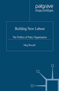 Cover: Building New Labour - Palgrave Macmillan