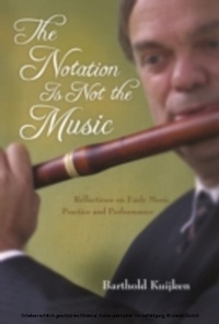 Abbildung von: The Notation Is not the Music - Indiana University Press