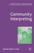 Bild: Community Interpreting - Palgrave Macmillan