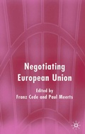 Cover: Negotiating European Union - Palgrave Macmillan