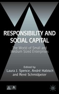 Cover: Responsibility and Social Capital - Palgrave Macmillan